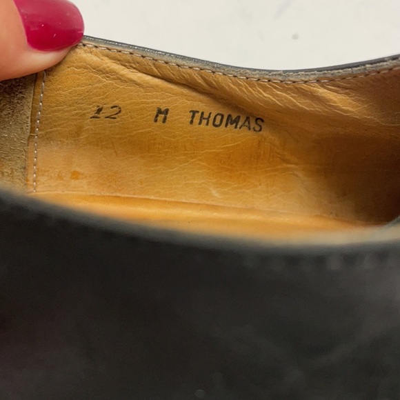 Saks Fifth Ave leather Thomas loafers main image 5